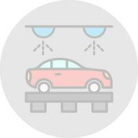 diseño de icono de vector de lavado de autos