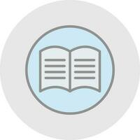 Manual book Vector Icon Design