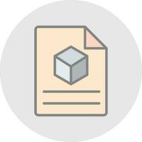 3d file Vector Icon Design