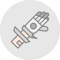 Prosthetic Vector Icon Design