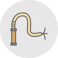 Whip Vector Icon Design