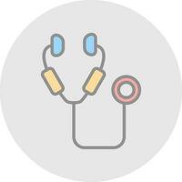 Stethoscope Vector Icon Design