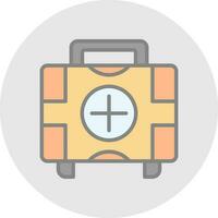 First aid kit Vector Icon Design