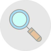 Magnifying glass Vector Icon Design