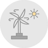 Wind energy Vector Icon Design