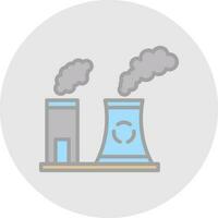 Atmospheric pullution Vector Icon Design