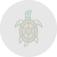 diseño de icono de vector de tortuga