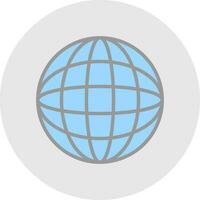 World globe Vector Icon Design