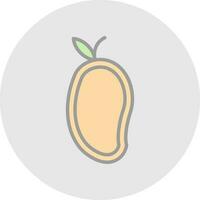 diseño de icono de vector de mango