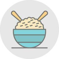 Aromatic rice Vector Icon Design