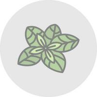 Basil Vector Icon Design