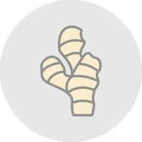 Ginger Vector Icon Design