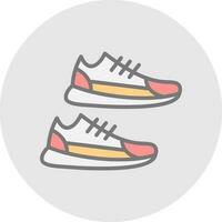 Sneakers Vector Icon Design