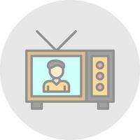 Tv show Vector Icon Design