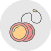 Yoyo Vector Icon Design