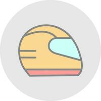 Helmet Vector Icon Design