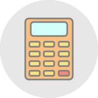 diseño de icono de vector de calculadora