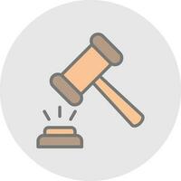 Auction Vector Icon Design