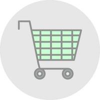 Trolley Vector Icon Design