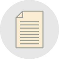Document Vector Icon Design