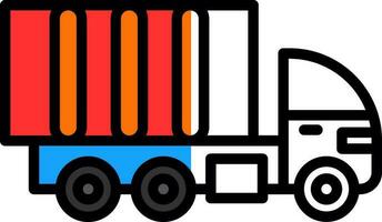 Truck Vector Icon Design