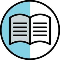 Manual book Vector Icon Design