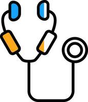 Stethoscope Vector Icon Design