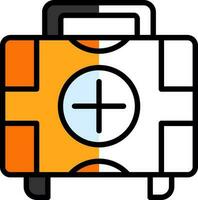 First aid kit Vector Icon Design