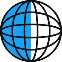 World globe Vector Icon Design