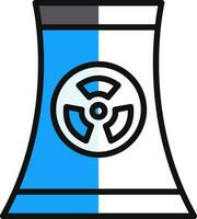 diseño de icono de vector nuclear