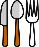 Cutlery Vector Icon Design