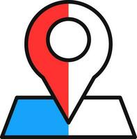 Map pointer Vector Icon Design