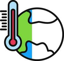 Global warming Vector Icon Design