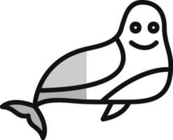 Seal Vector Icon Design