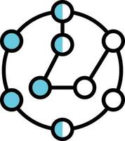 Nanotechnology Vector Icon Design