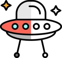 extraterrestre Embarcacion vector icono diseño