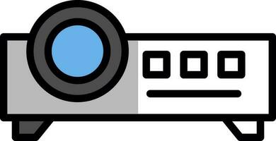 diseño de icono de vector de proyector