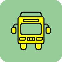 Bus Vector Icon Design