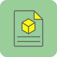 3d file Vector Icon Design