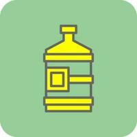 Water bottle Vector Icon Design