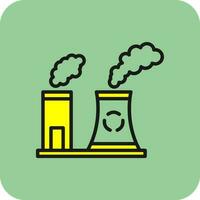 Atmospheric pullution Vector Icon Design