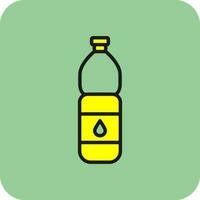 Plastic bottles Vector Icon Design