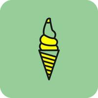 diseño de icono de vector de helado