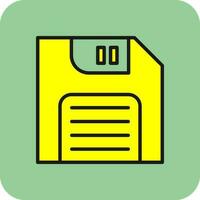 Diskette Vector Icon Design