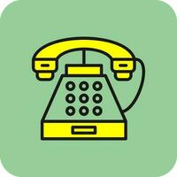 Telephone Vector Icon Design