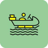 Bobsleigh Vector Icon Design