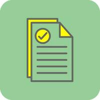 Document Vector Icon Design