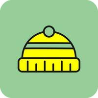 Beanie Vector Icon Design