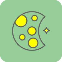 Moon Vector Icon Design