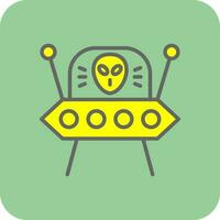 extraterrestre vector icono diseño